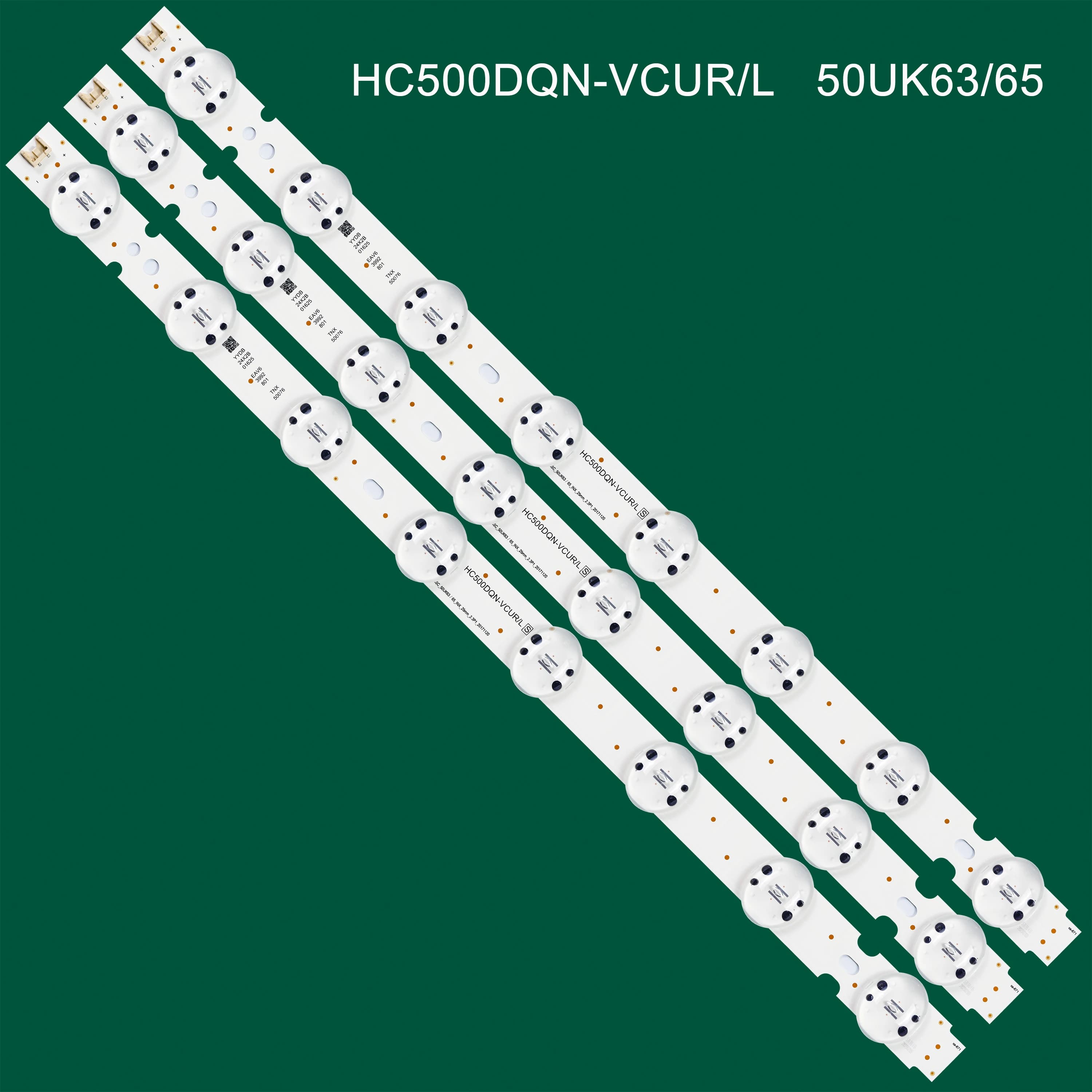 LED Strip for 50UK6090 50UK6300 50UK6410 50UK6500 50UK6510 50UK6750 50UK6950 50UK6550 50UK6350 50UK6470 50UK6520 EAV64014101