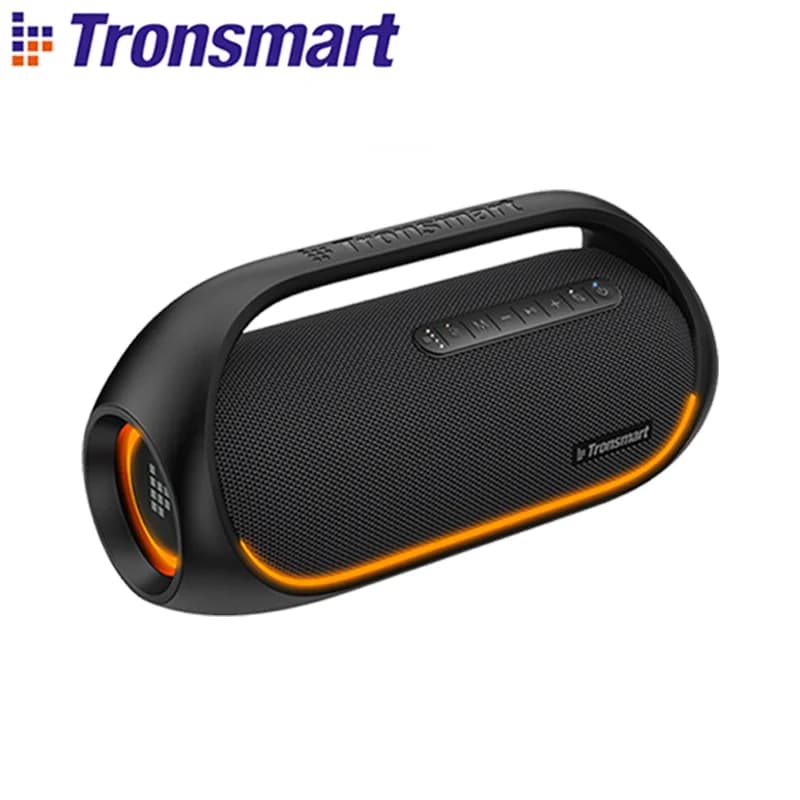 Tronsmart Bang Speaker 60W Bluetooth Speaker with Lossless Hi-Res Audio, Heavy Bass, App Control, Portable Handle, for Party