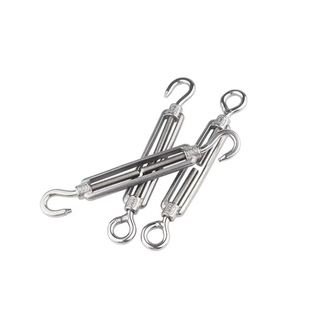 304 Stainless Steel Flower Basket Screw Steel Wire Rope/Tensioner Open Body Flower Basket Bolt
