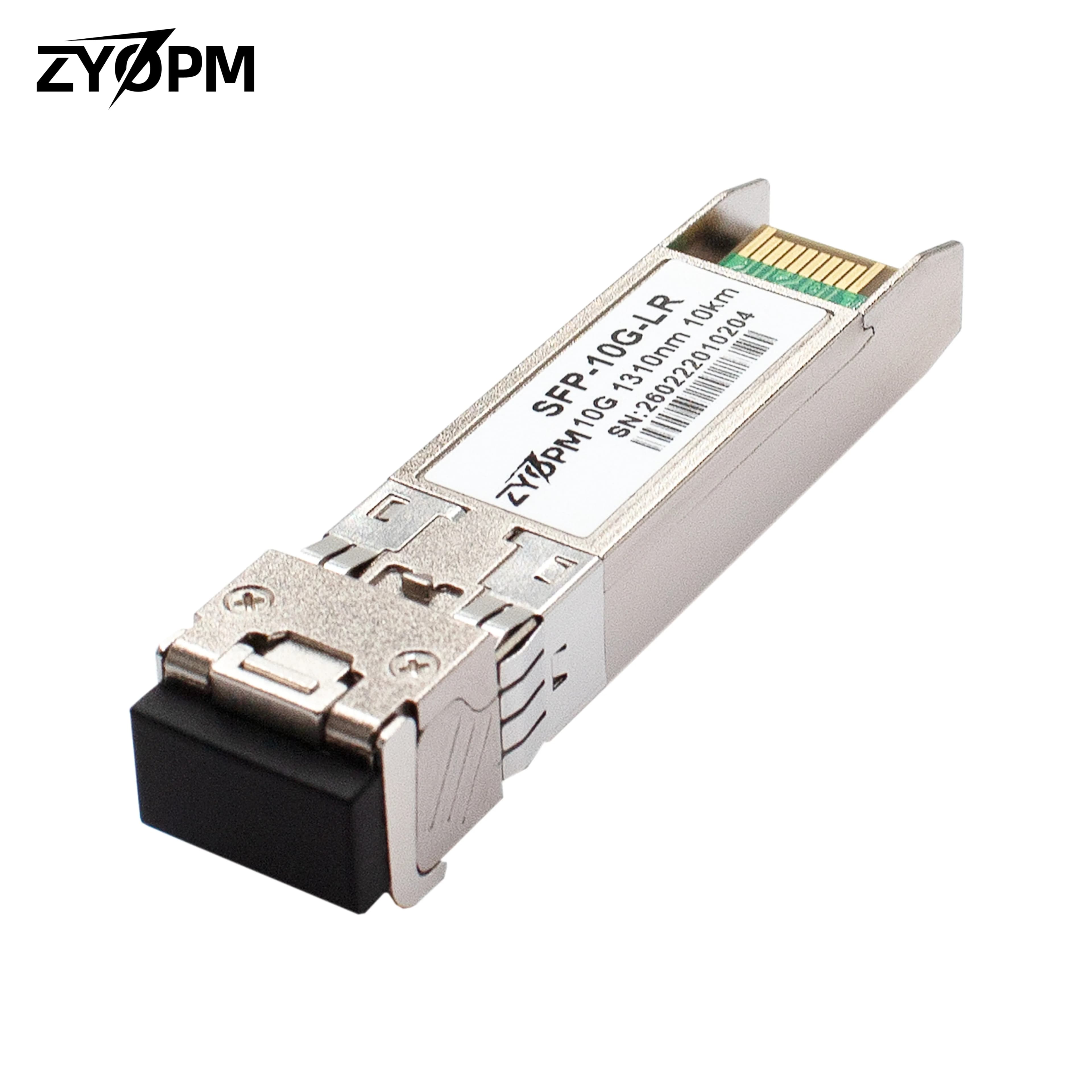 10GBase-LR SFP+ Transceiver, 10G 1310nm SMF SingleMode LC Fiber Optic Module, up to 20km, for Cisco SFP-10G-LR,Mikrotik, TP-Link