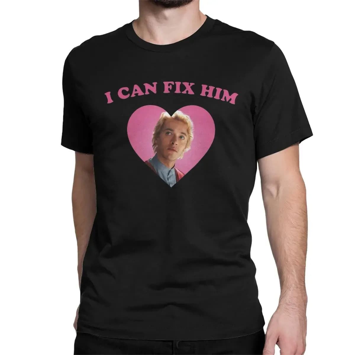 Novelty I Can Fix Him Coriolanus Snow T-Shirts for Men Women 100% Cotton T Shirts Tom Blyth Hunger Games Tee Shirt Clothes