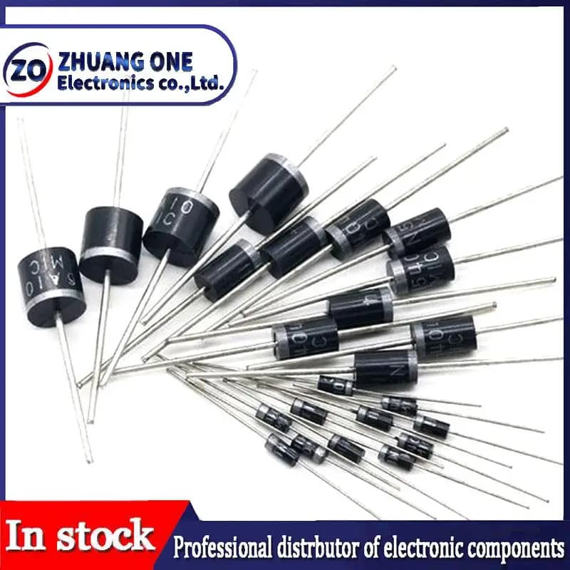 20PCS Rectifier Diode 1N5408 1N5404 1N5401 1N5822 1N5818 1N5400 1N5406 1N5402 10A10 FR604 FR607 FR608 3A 6A200V 400V 600V 800V