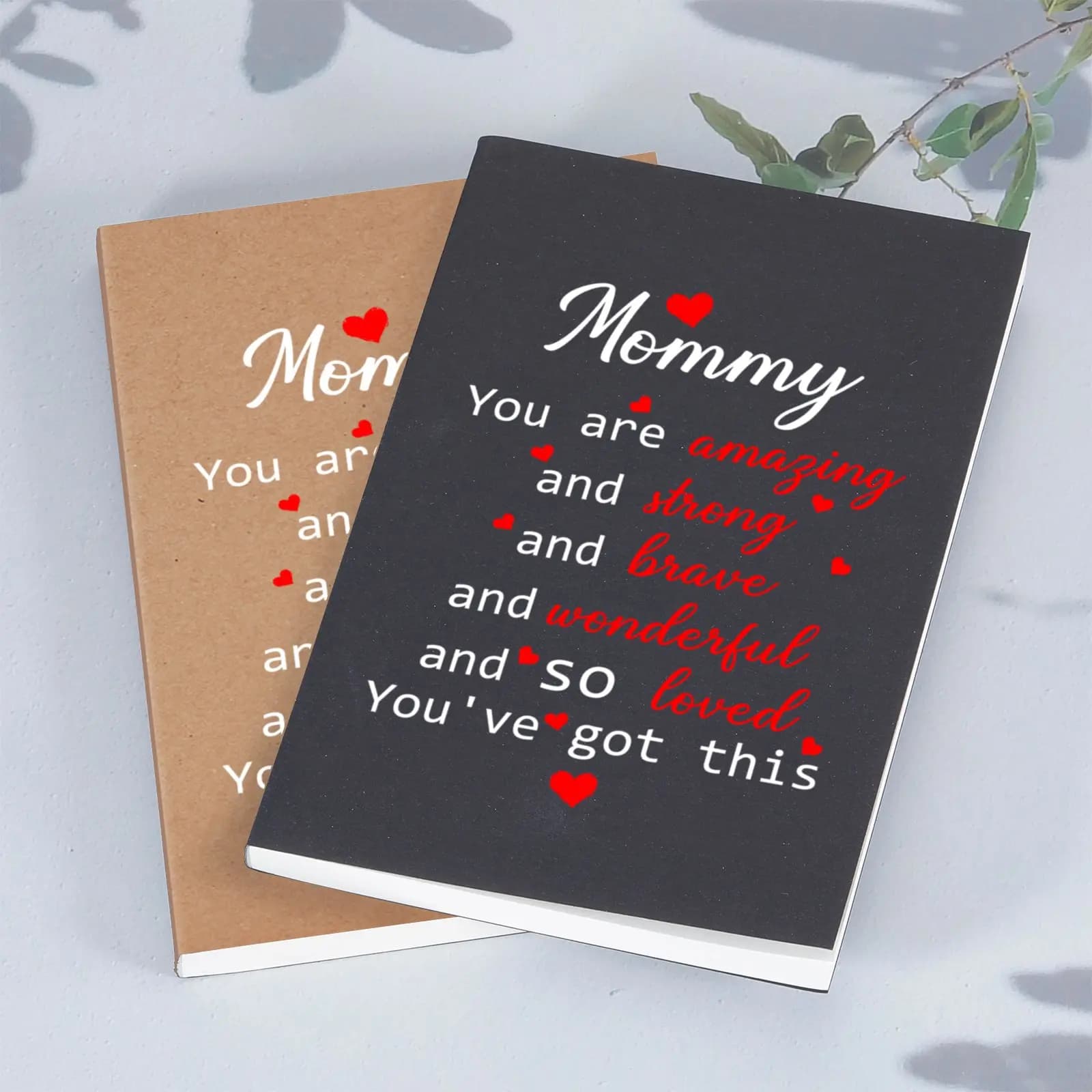 Personalized Notebook Letters To My Mum Notepad Memories A5 Lined Notebook Notepad for Brave Wonderful Mommy Mother's Day Gift