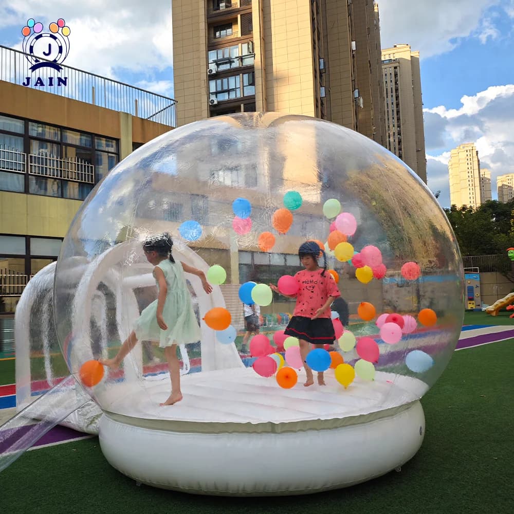 Giant Clear Inflatable Bubble House Outdoor Balloon Tent With Blower For Kids/Adults Jumping Dome Air Cushion Garden Party Event