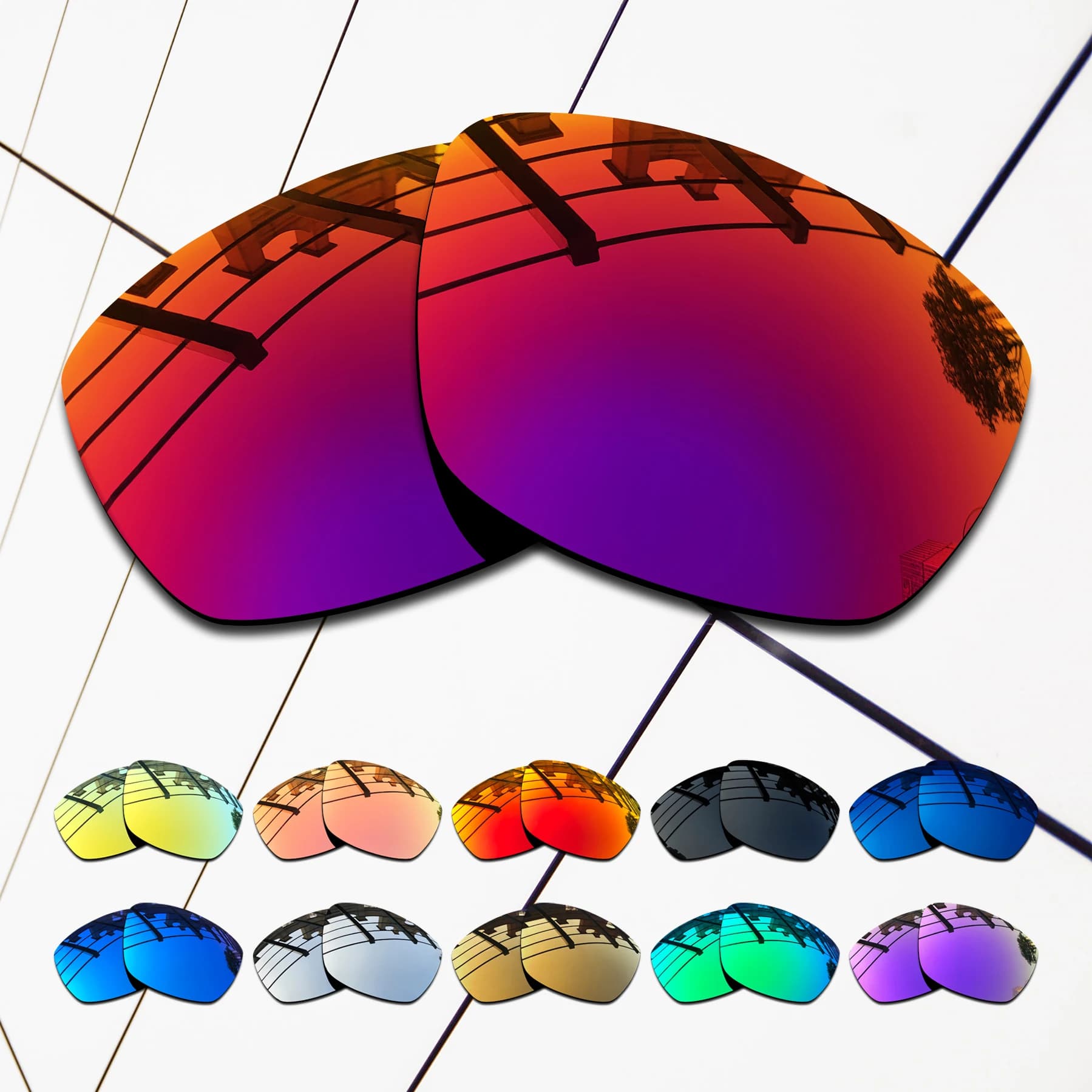 E.O.S Polarized Enhanced Replacement Lenses for-Costa Del Mar Manta Sunglasses - Multiple Choice