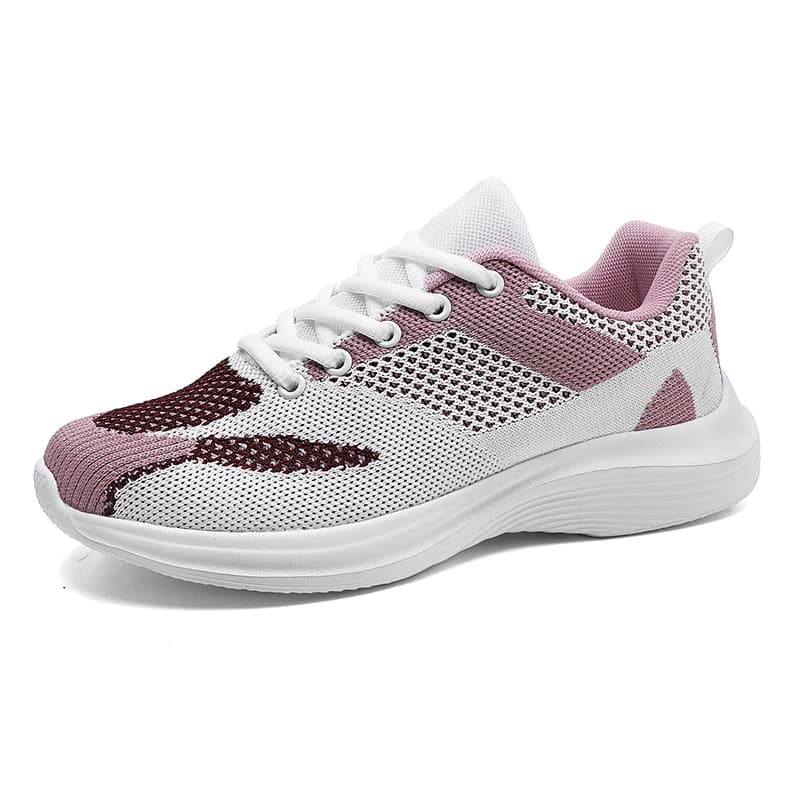 Women's Lightweight Walking Shoes for Outdoor Comfy Breathable Casual Slip on Walking Shoes Non Slip Summer Breathable Sneakers