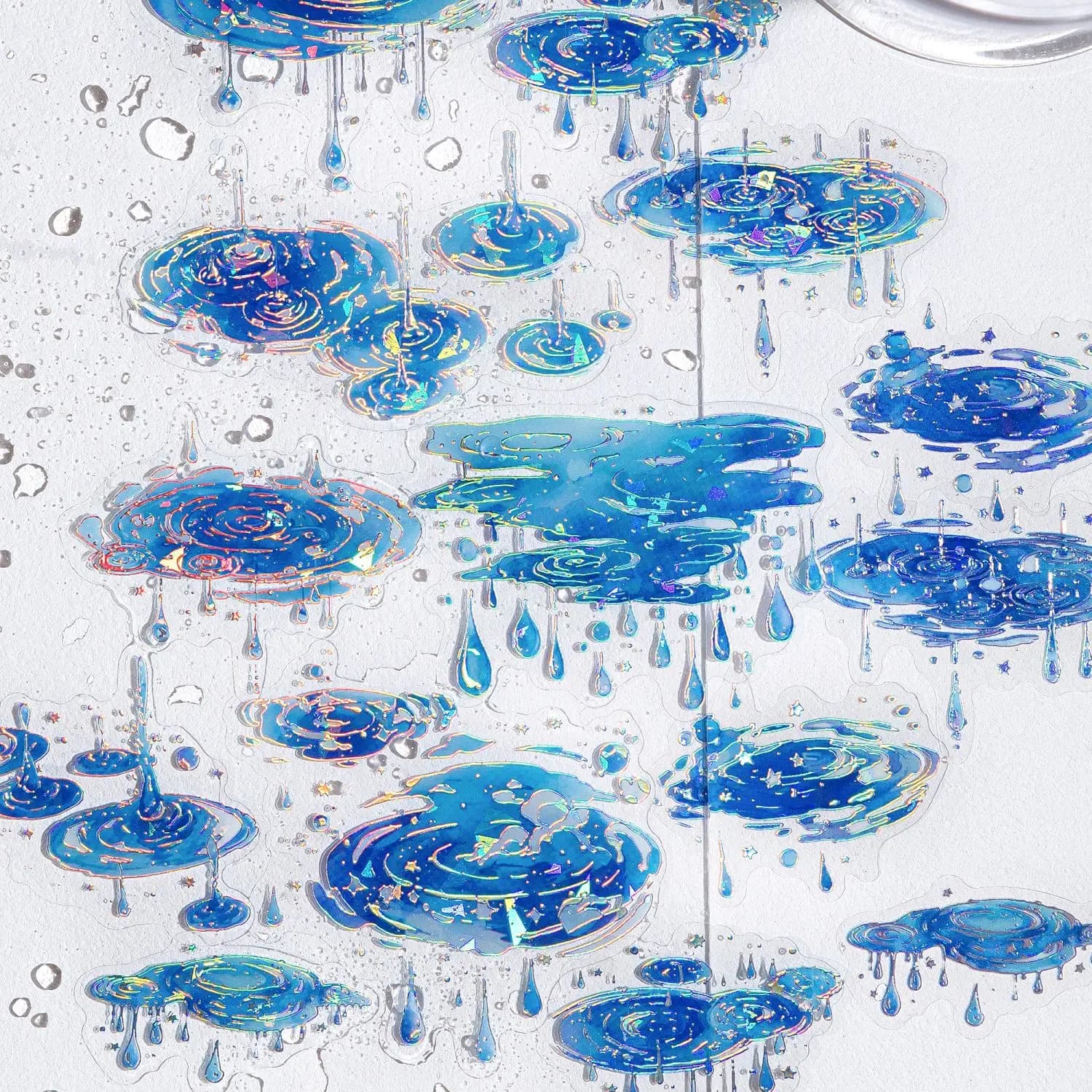 20pcs/1lot kawaii Stationery Sticker Boundless Waterspeak junk journal Decorative Scrapbooking DIY Craft Sticker