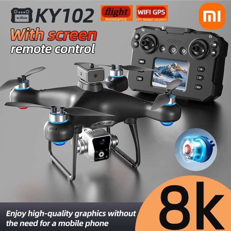 Xiaomi KY102 8K HD Drone Profesional Dual-Camera Aerial Photography Obstacle Avoidance Optical Flow Aerial Four-Axis RC Drone