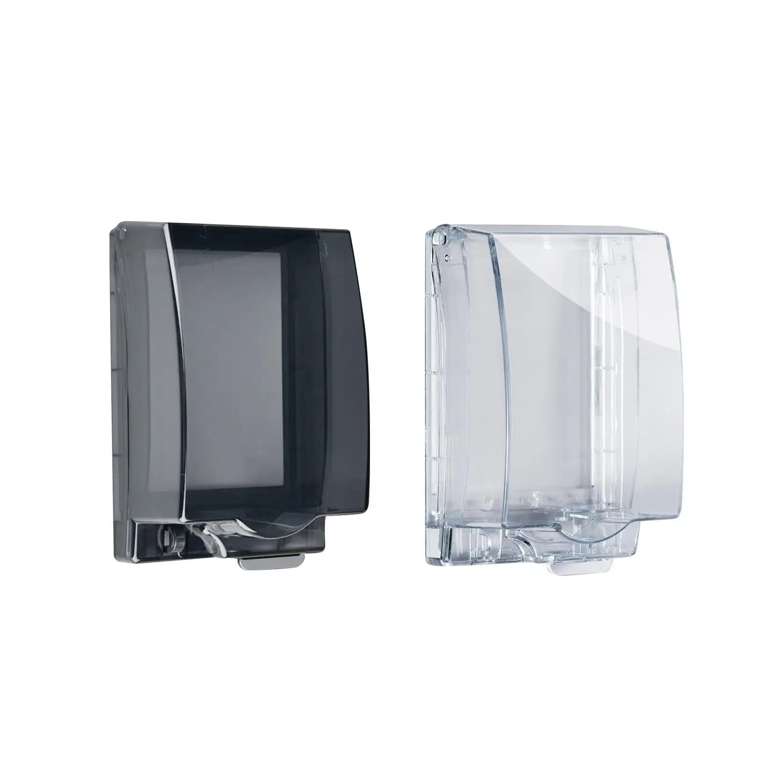 Weatherproof Outlet Cover Waterproof Cover Box Wall Switch Socket Face Plate Panel Box for Bathroom Indoor Home Improvement