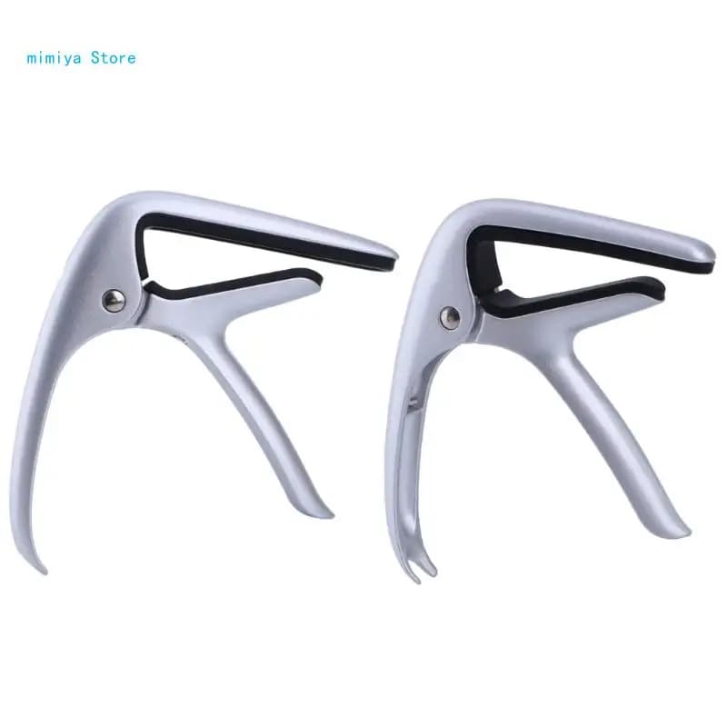 pipi Electric Guitar Capo Tone Clip Metal Clamp Nonslip Tunings Clamp