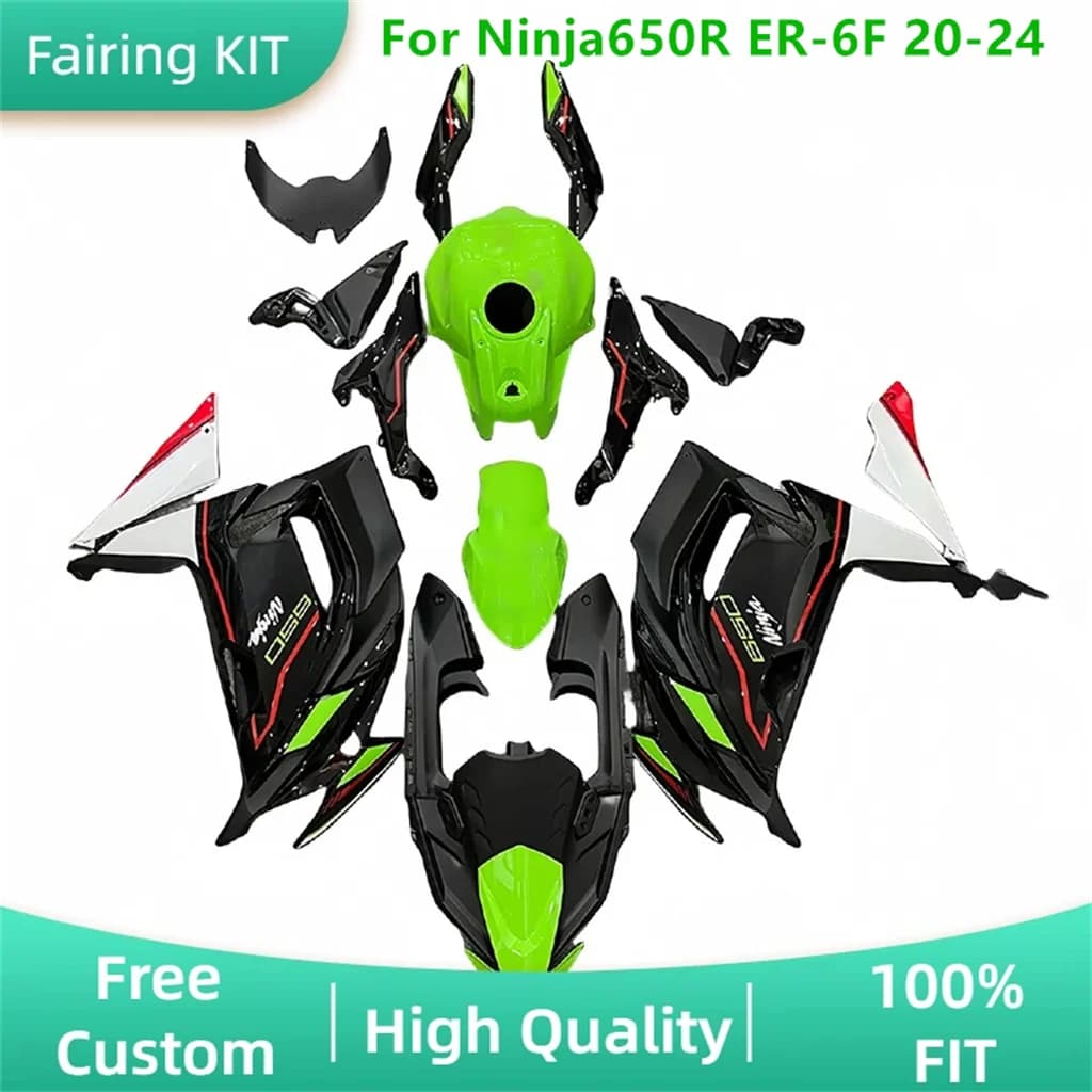 For Kawasaki NINJA 650R ER6F 20 21 22 23 24 2020 2021 2022-2024 High Grade Fairing Set Road Racing Body Repair Aftermarket Parts