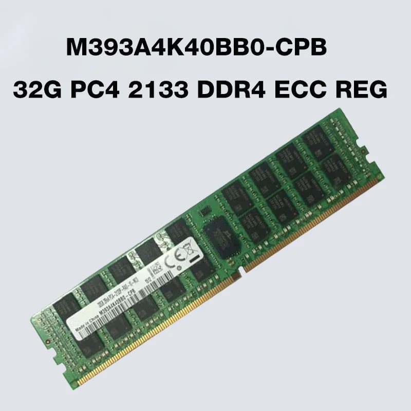 1PCS  M393A4K40BB0-CPB 32G PC4 2133 DDR4 ECC REG For Samsung Memory