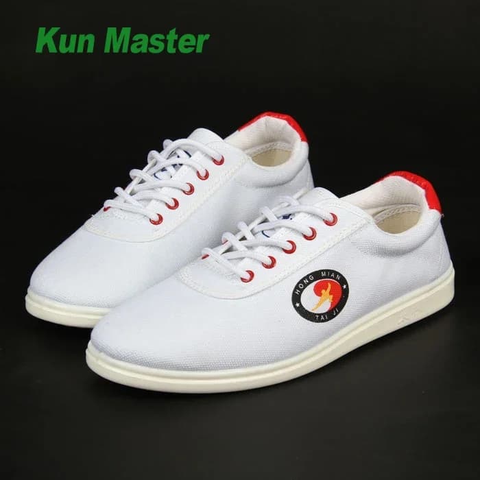 Canvas Kung Fu Shoes Tai Chi Wing Chun Chinese Traditional Martial Arts Sports Sneakers Manual Cotten Fabric Breathable Wear