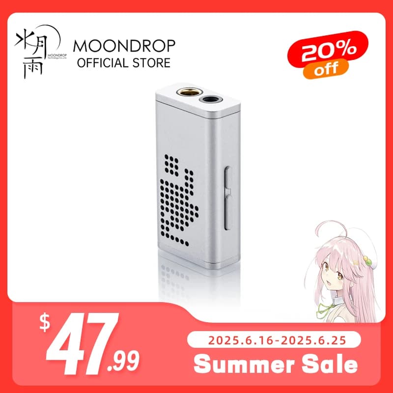 MOONDROP DAWN Pro Portable USB DAC Amplifier 32bit/384KHZ DSD256 Dual CS43131