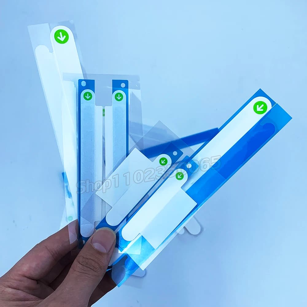 100PCS Phone Package Box Paper Seal Stickers For iPhoxe 16e 16 15 Pro Max iWatch S9 S10 Ultra Airpods Outer Packing Wrap Sealing