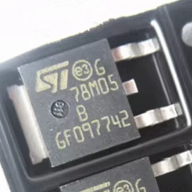 10PCS/L78M05ABDT-TR 78M05 Original Genuine Goods in Stock TO252
