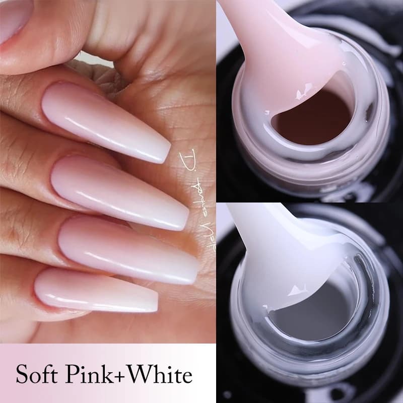 UR SUGAR 7ml Extension Gel White Pink Nude Semi Permanent Acrylic Extension Nail Art Hybrid Varnish UV Led Hard Gel Nail Polish