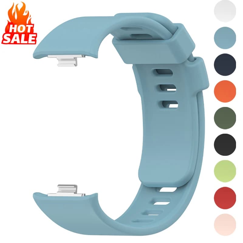 Original Silicone Strap For Redmi watch 4 5 SmartWatch WristBand For Xiaomi Mi Band 8 Pro/9 Pro Bracelet Watchband Accessories