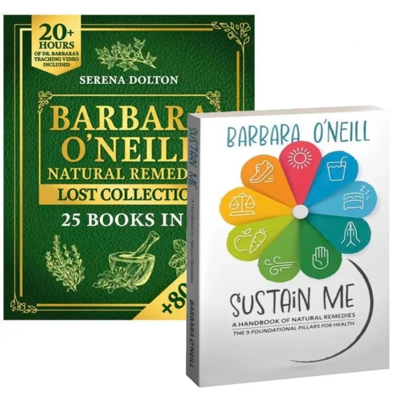 【HOT SALE】Sustain Me & Barbara O'Neill Natural Remedies Lost Collection A Holistic Guide to Herbal Medicine, and Balanced Living