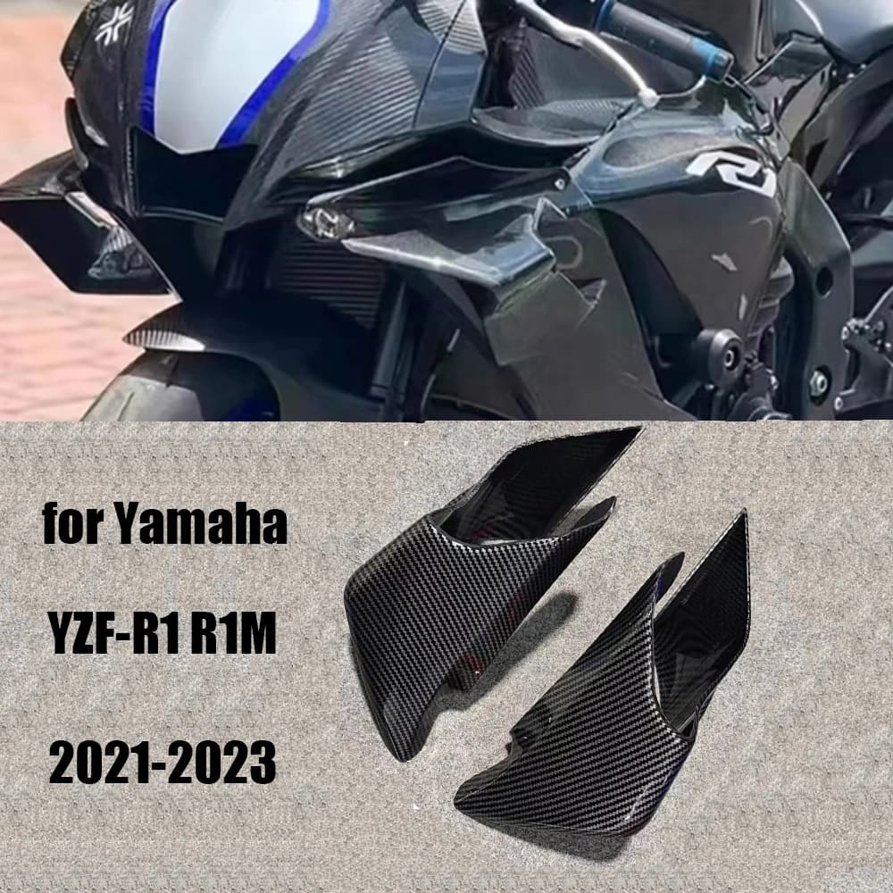 R1 Winglet for Yamaha R1M 2015-2024 Fixed Wind Wing R1M 2015+ Motorcycle Fairing Shell Accessories