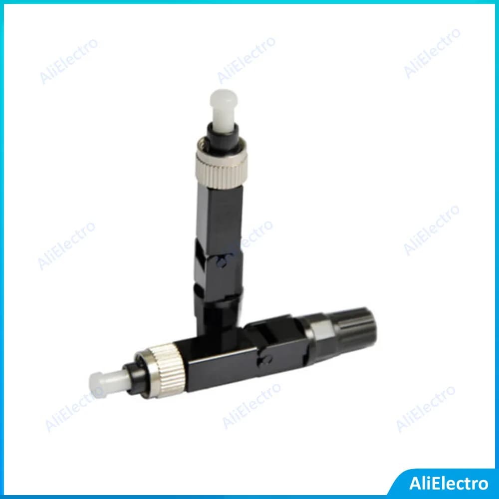 10pcs FC UPC Fast Connector FTTH FC/UPC Fiber Optic Quick Connector Fiber Optic Field Assembly Embedded Bste