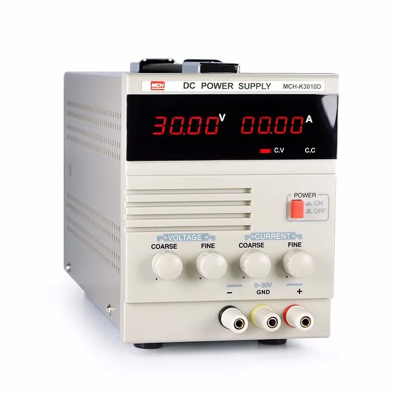 Fast arrival MCH -K3010D DC  power supply 30v10a DC adjustable regulated constant current source electroplating switch