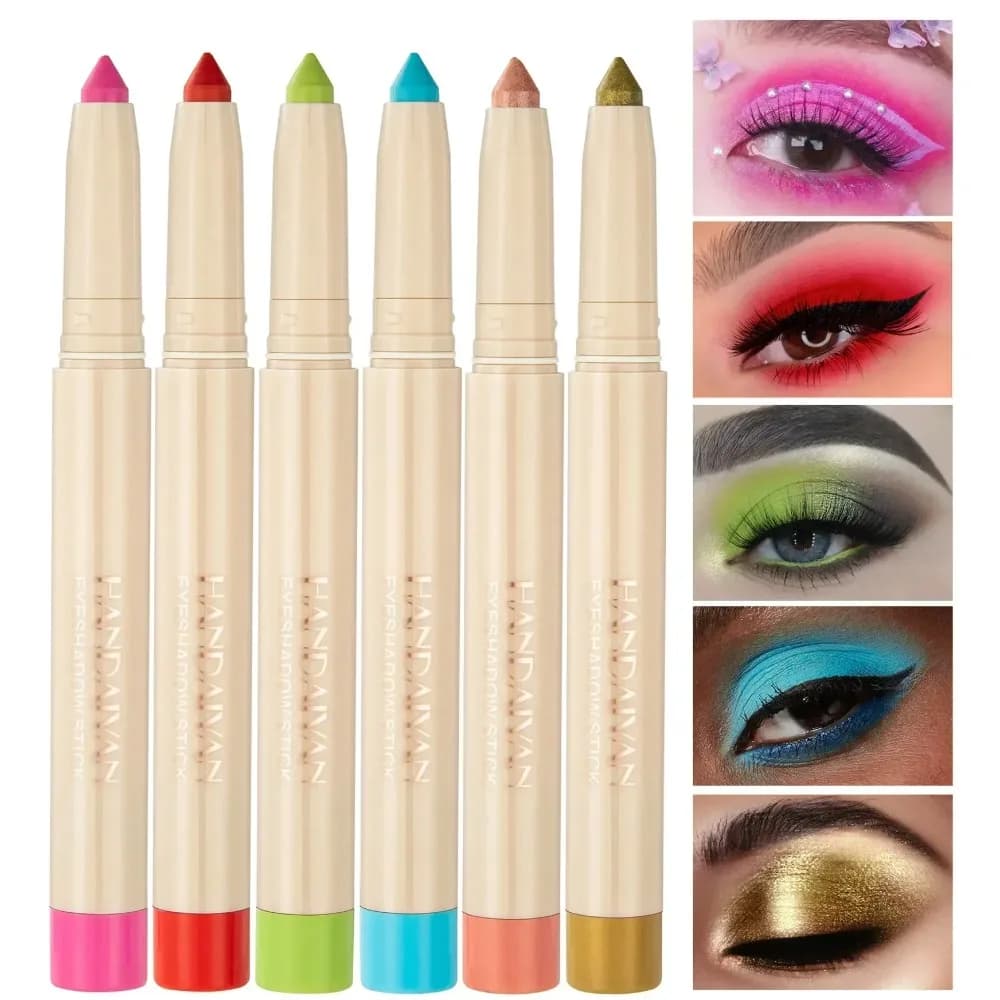 22Color Eye Liner Pencil Pigment Eyeliner Pen Eye Women Cosmetics Makeup Tool Waterproof Eye Shadow Line Combination Brown Color
