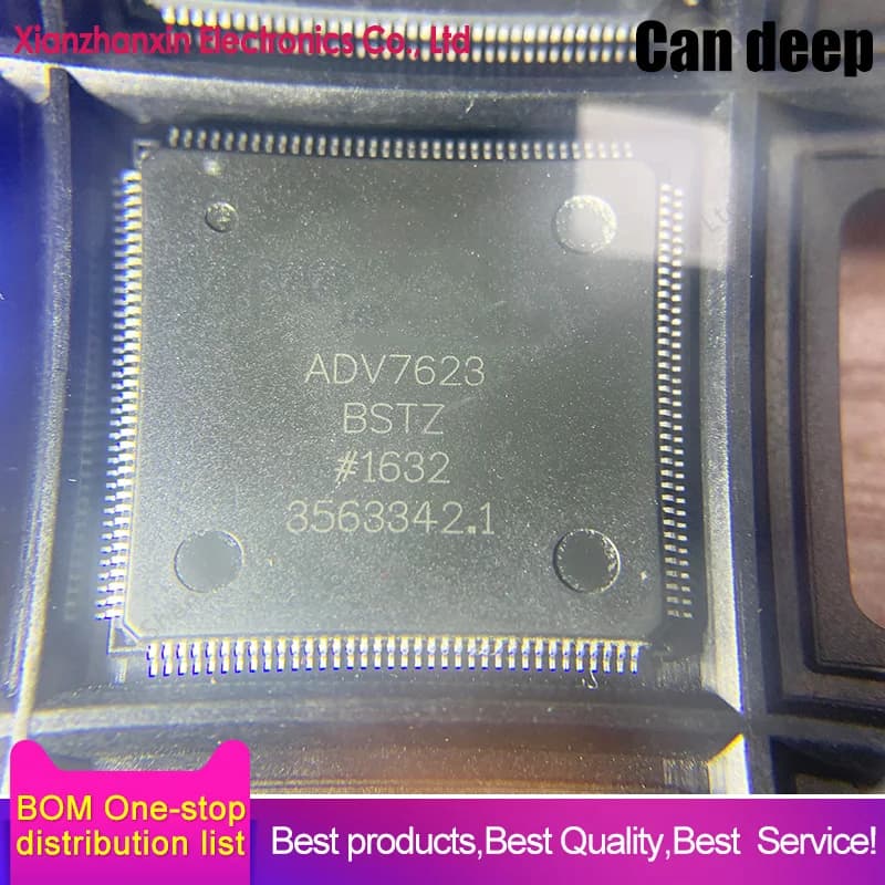 1PCS/LOT ADV7623BSTZ ADV7623 QFP144 HDMI port switch IC