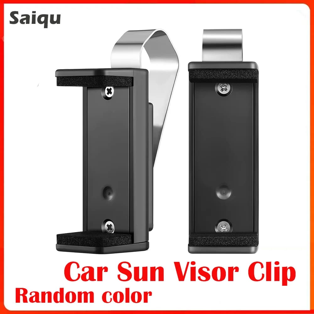 Car Sun Visor Clip Holder Mount Stand 47-68mm for Garage Door remote control Car Key Remote Quick installation