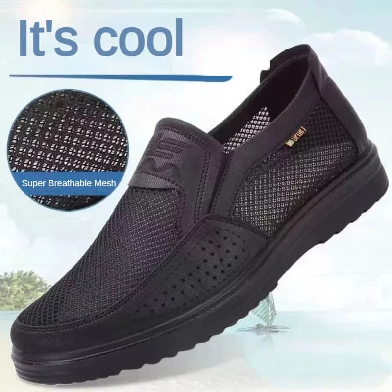 ​Men's Shoes 2025 Summer Casual Sneakers Breathable Mesh Chunky Sole Affordable Free Shipping​