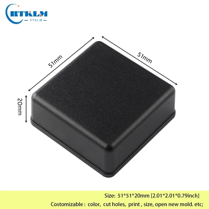Small plastic electric box diy instrument case abs plastic junction box IP54 plastic box for electronic project box 51*51*20mm