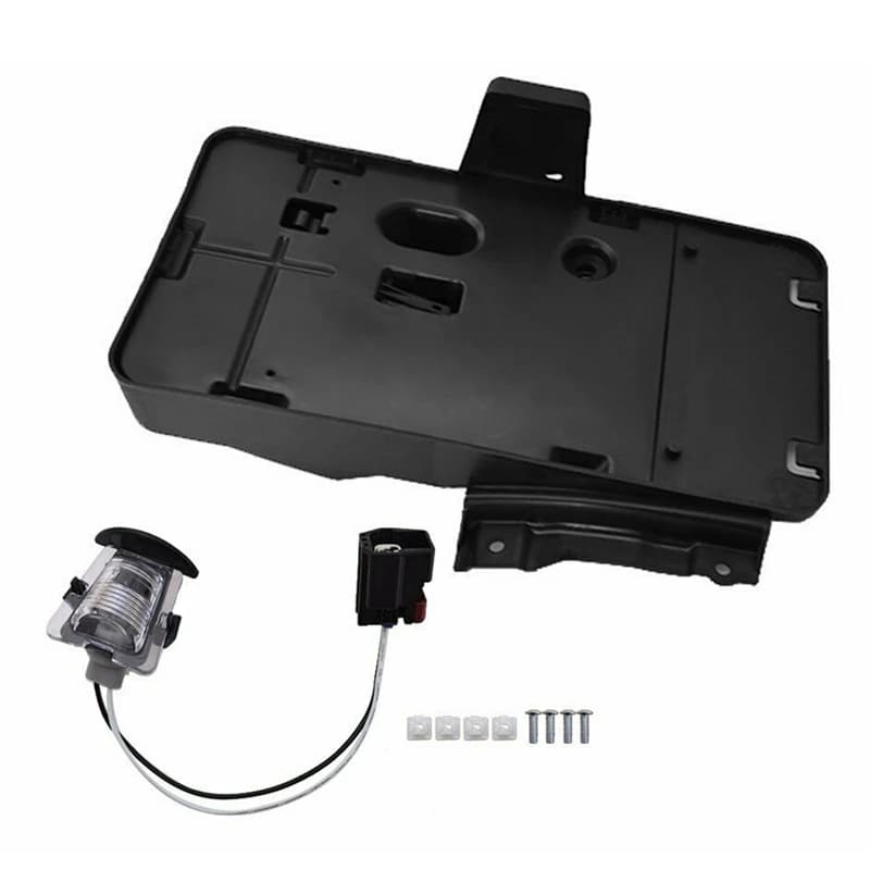 Rear License Plate Mounting Holder Bracket &Light For 2006-17 Jeep Wrangler JK APO122056