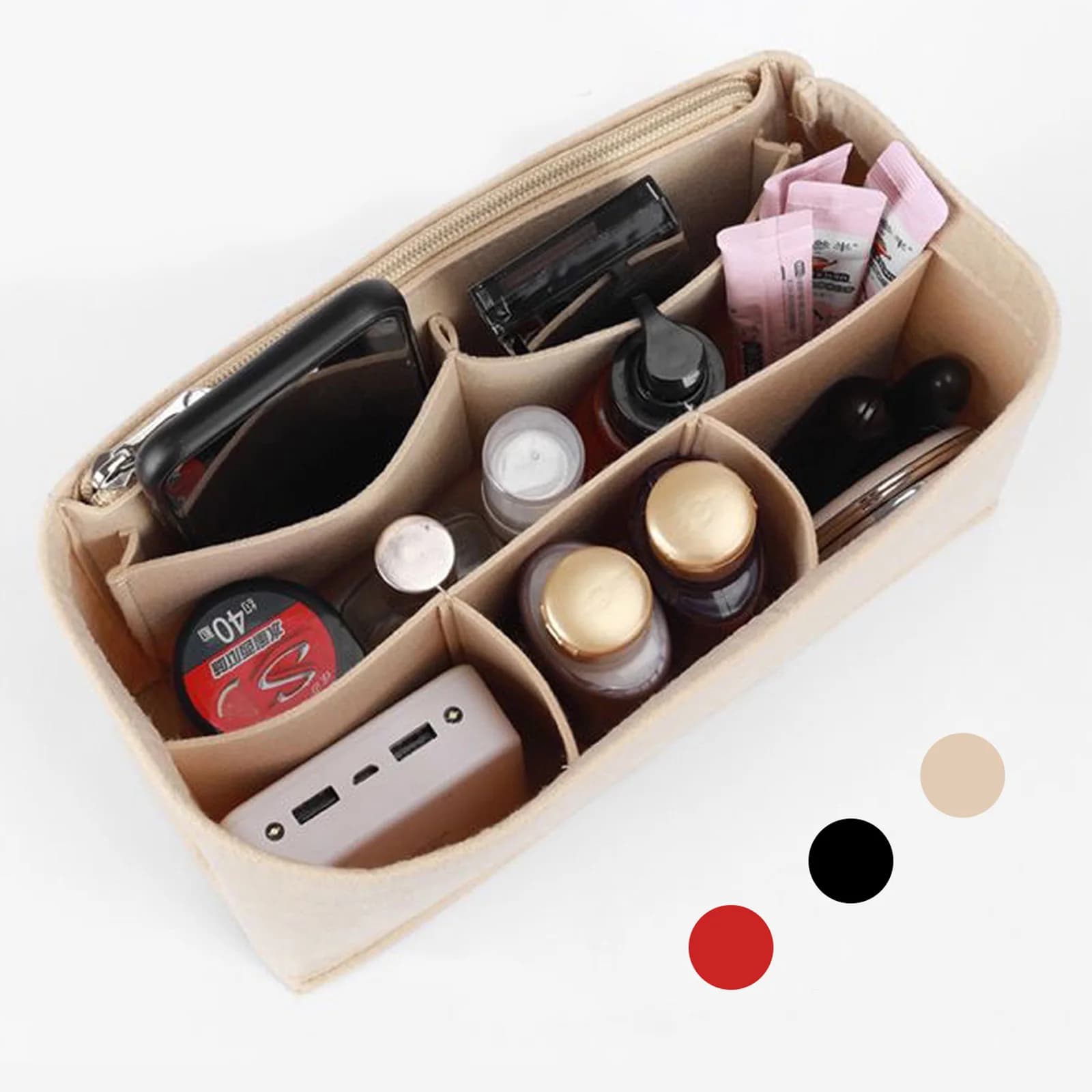 Felt Purse Organizer Handbag Tote Shaper, Insert Liner Shaper Bag in Bags for Liz Visetos Speedy Neverful