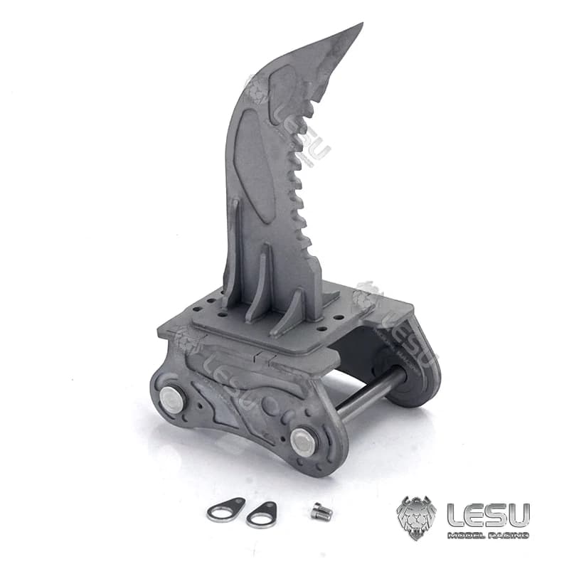 LESU AT-C0003-A 1/14 C374 modified quick-release bucket replacement straight blade ripper DIY excavator model accessories