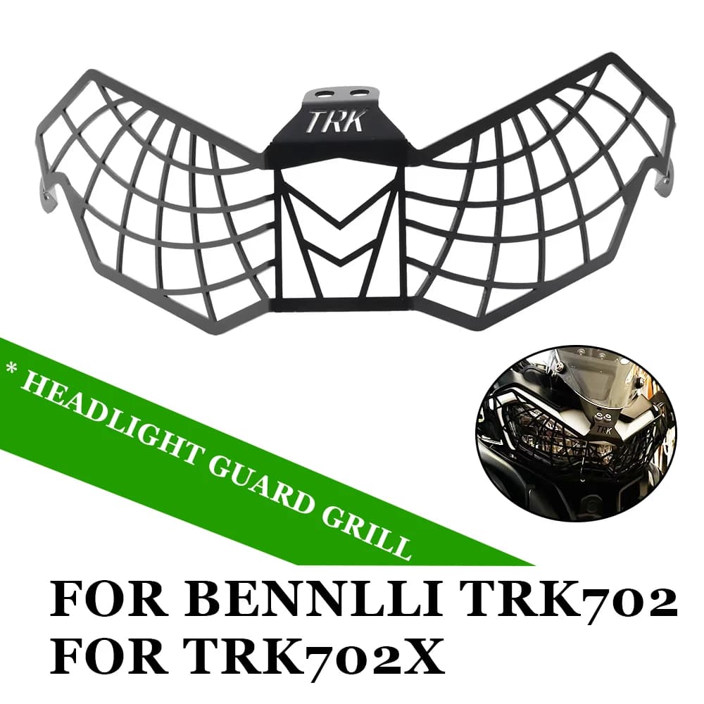 Motorcycle Accessories Headlight Grille Guard Headlamp Grille Cover For Benelli TRK702X TRK702 X TRK 702 X TRK 702X 2024 2025