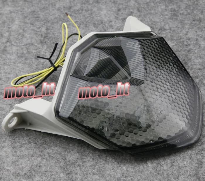 Motorcycle Rear Taillight LED Turn Signals For Kawasaki Ninja ZX6R 2009 2010 & ZX10R 2008-2010 & Z750 2007-2011& Z1000 2007 2008