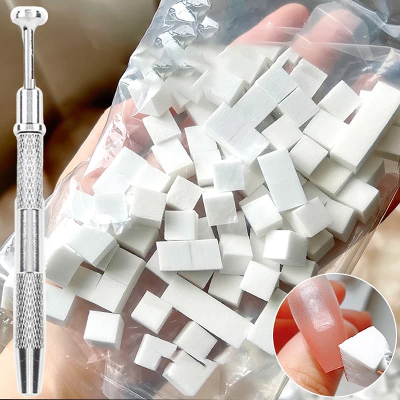 Nail Art Sponge Soft Sponges Gradient Nail Art Stamper Tools Fade Color Manicure Dotting Pen Polish Nail Sponge Gripper Tool