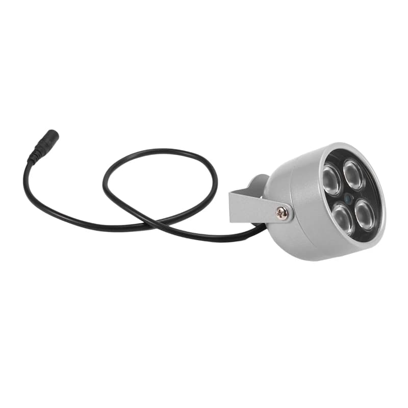 4 Array Leds Infrared Waterproof Night Vision IR Illuminator Light Fill Light DC 12V For Security Camera