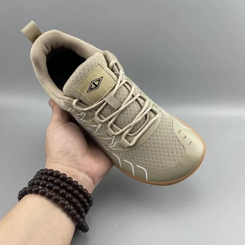 2024 New Cool Squat Hard Pull Shoes for Men Gray Beige Weight Lifting Training Shoe Man Breathable Indoor Gym Shoe Mens