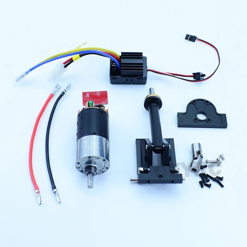 Metal Electric Screw with Servo Motor Car Lift for 1/14 Tamiya RC Dump Truck SCANIA 770S R620 VOLVO BENZ Arocs MAN TGX LESU Car