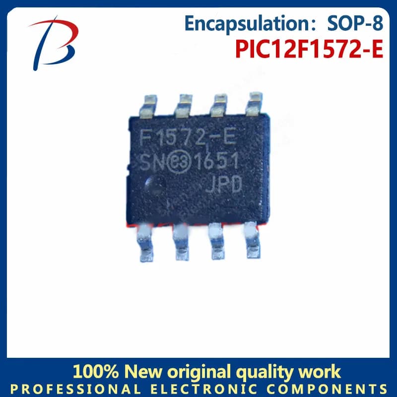 10PCS PIC12F1572-E silk screen F1572-E package SOP-8 microcontroller