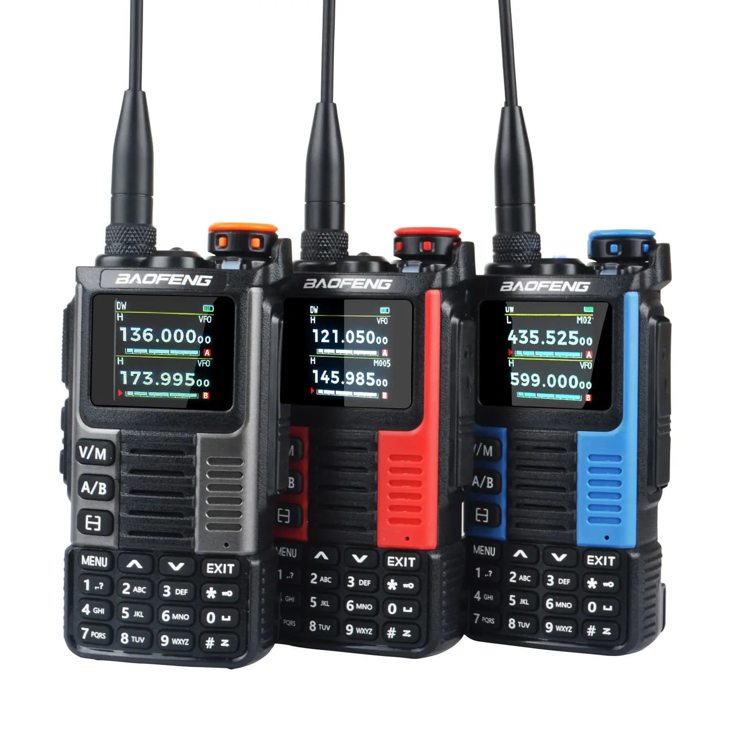 K67 PRO Baofeng Air Band Walkie Talkie 65-600MHz 640Ch Scrambler Dual Watch Freq Sweep Amateur FM VOX K67 PRO GMRS Two Way Radio