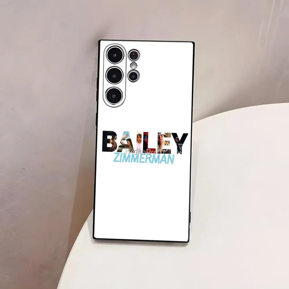 Singer Bailey Zimmerman Phone Case For S23 Samsung S24 Ultra S22 S20 Fe S21 Plus Galaxy A54 A34 A24 A53 M54 Note 20 Cover