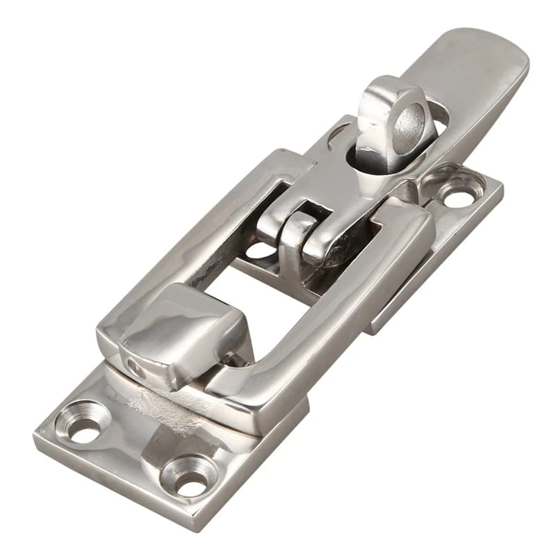 3X 316 Stainless Steel Marine Boat Door Lock Latch Catch Anti-Rattle Fastener Clamp 70Mm Marine Hardware