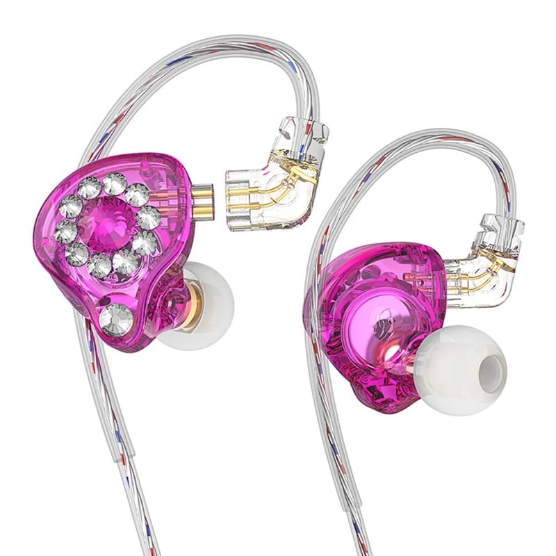 In Ear Monitors Headphones Earphones 11Mm PET Composite Diaphragm Dynamic Earphone 3.5Mm