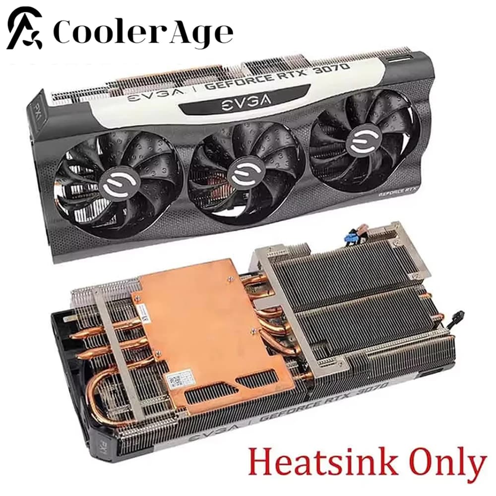 Video Card Heatsink For EVGA GeForce RTX 3070 3070Ti 3080 3080Ti 3090 3090Ti FTW3 ULTRA Gaming Without Graphics Card