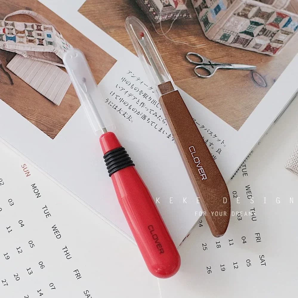 Clover Coke Thread Remover Imported From Japan Large Thread Cutter Cross Stitch Patchwork Thread Remover 21-511/501