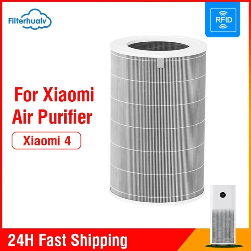 Air Filter For Xiaomi Air Purifier 4 For Mijia Air Purifier Filter 4 PM 2.5 With Activated Carbon 4 Filter
