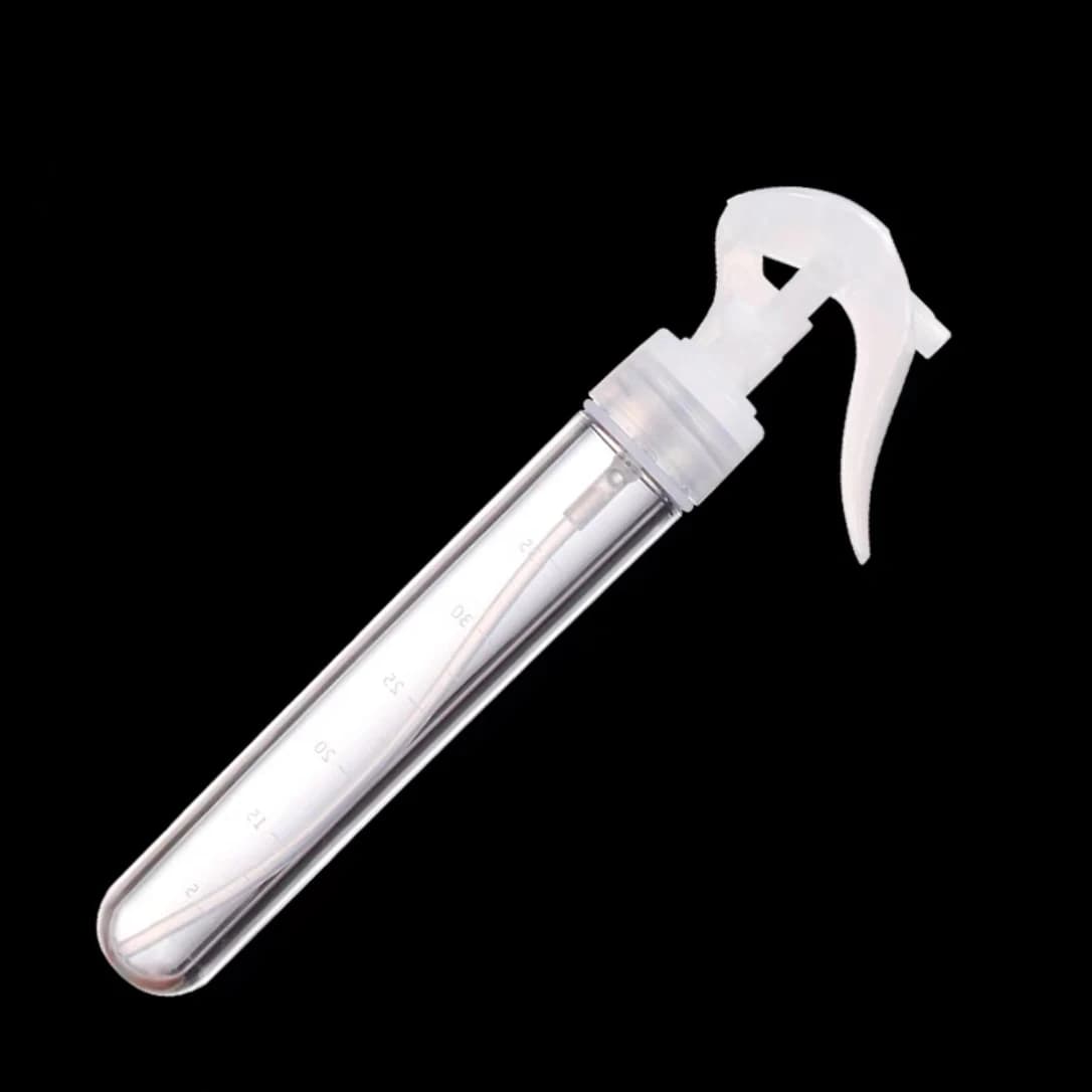 1/2Pcs Spray Bottle，Clear Refillable Spritzer for Hair Styling,Cleaning, Perfume,Skin Care Atomizer，Special for real hair wigs