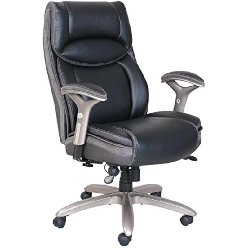 Smart Layers Jennings Super Task Big and Tall Chair, Black/Slate US(Origin)